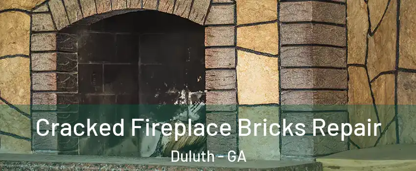  Cracked Fireplace Bricks Repair Duluth - GA