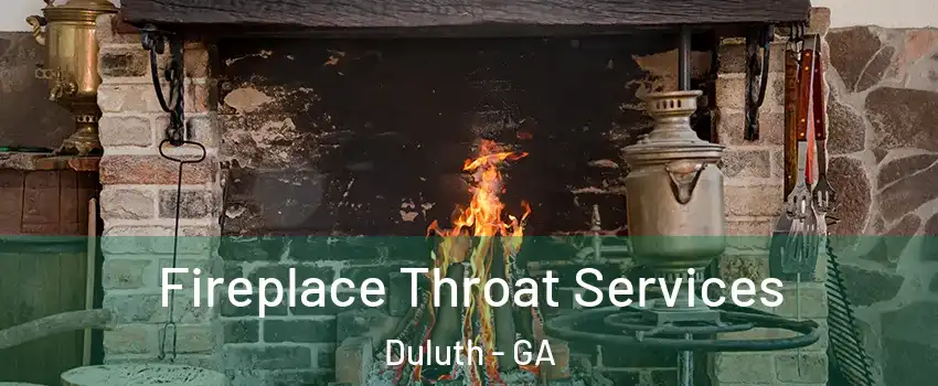  Fireplace Throat Services Duluth - GA