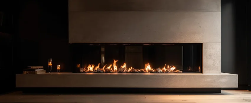 Gas Fireplace Ember Bed Design Services in Duluth, Georgia
