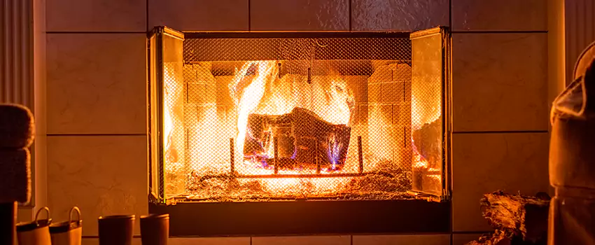 Mendota Hearth Landscape Fireplace Installation in Duluth, Georgia