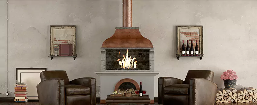 Thelin Hearth Products Providence Pellet Insert Fireplace Installation in Duluth, GA