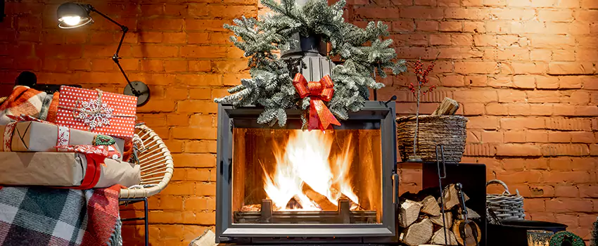 Travis Industries Linear Gas Fireplace Installation in Duluth, Georgia