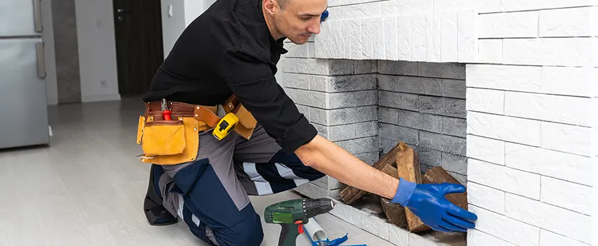 Fireplace Damaged Damper Frame Repair Services in Duluth, Georgia